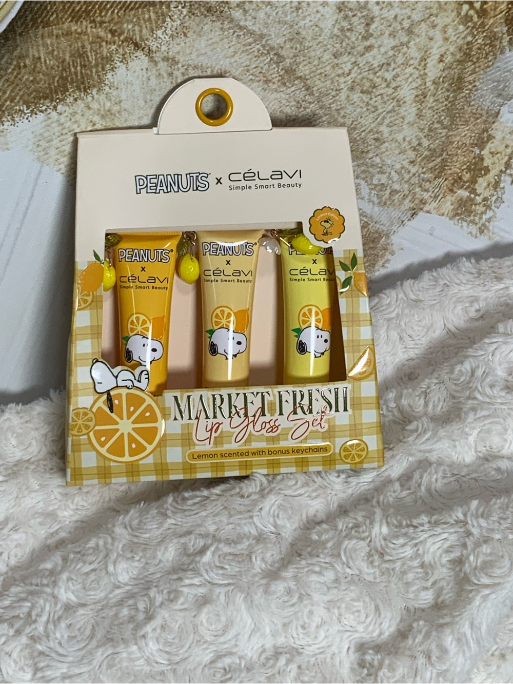 Peanuts x Lemon Market Fresh Lip Gloss Set - Yellow